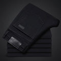 Premium Soft-Stretch Black Denim
