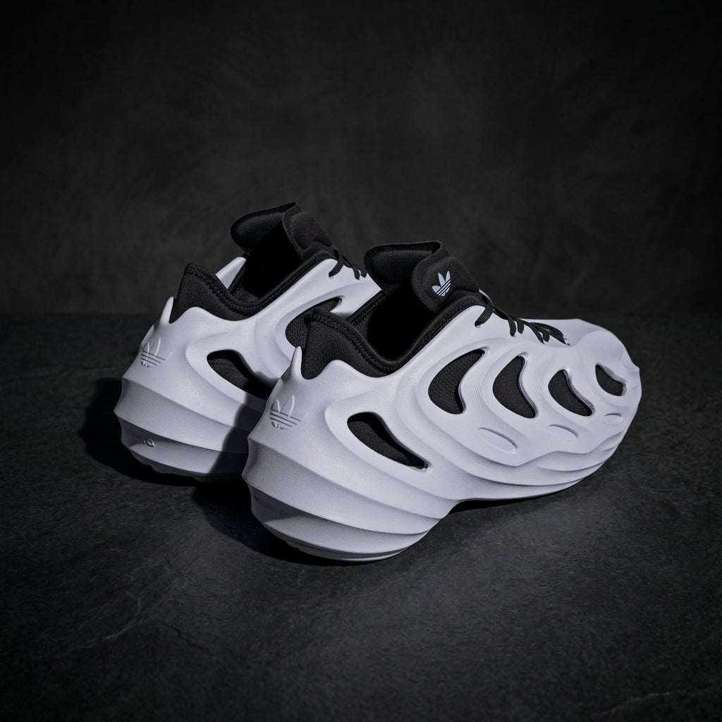 Adidas Originals AdiFOM Q Sneakers – Gray & Black