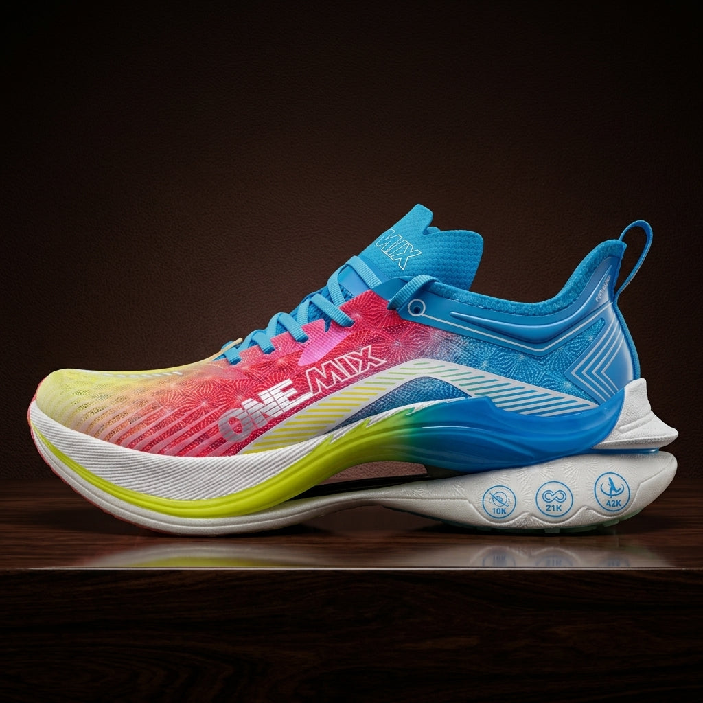 Zapatillas de Running ONEMIX con Placa de Carbono