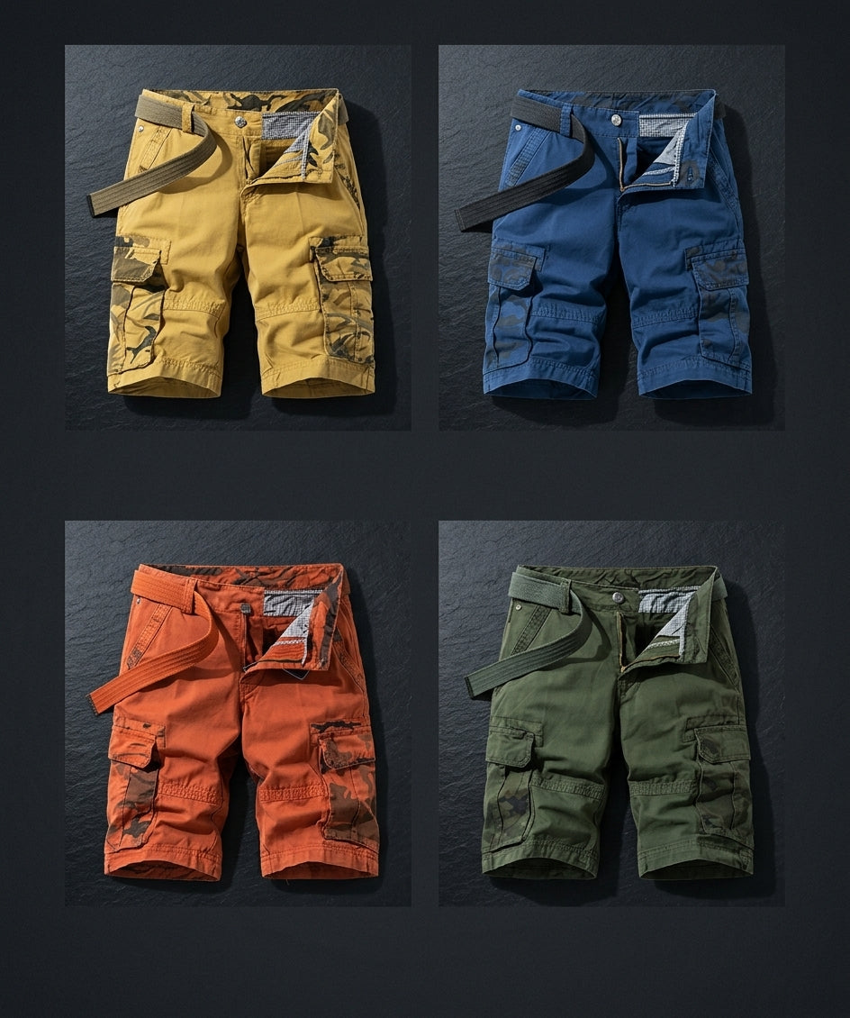 Urban Safari Multi-Pocket Shorts
