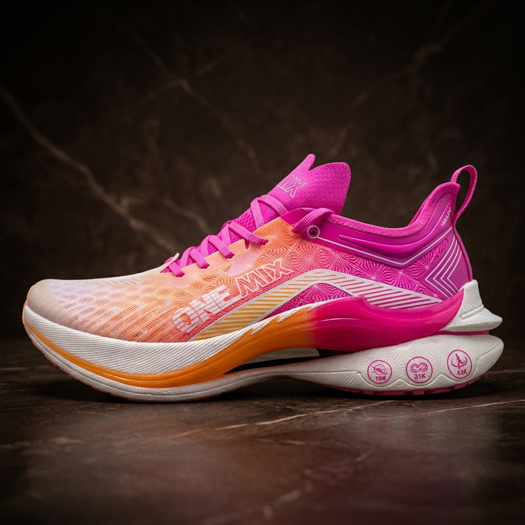Zapatillas de Running ONEMIX con Placa de Carbono