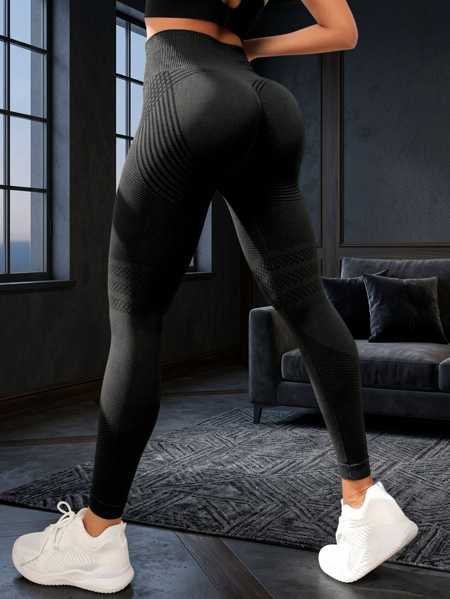 High-Waisted Shaping Push-Up Leggings
