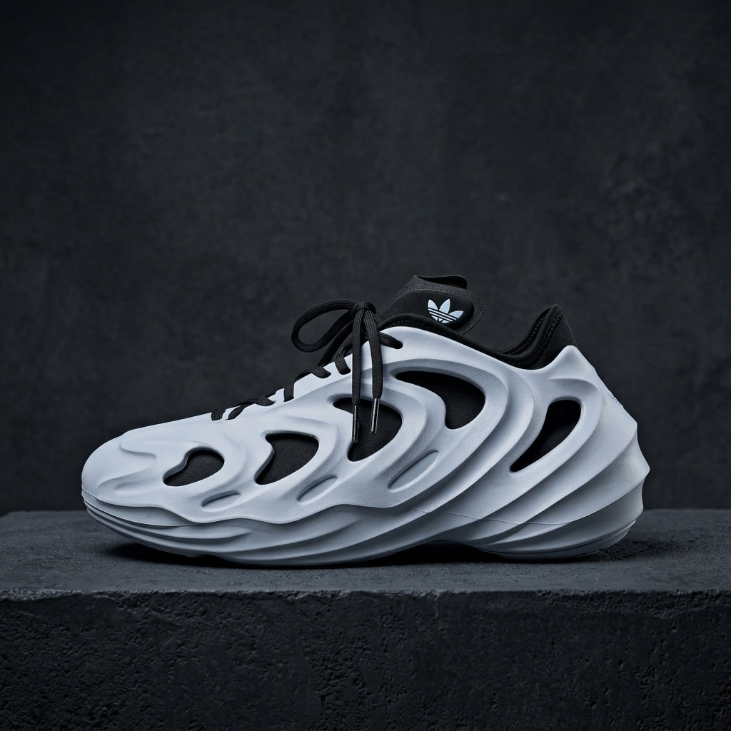 Adidas Originals AdiFOM Q Sneakers – Gray & Black