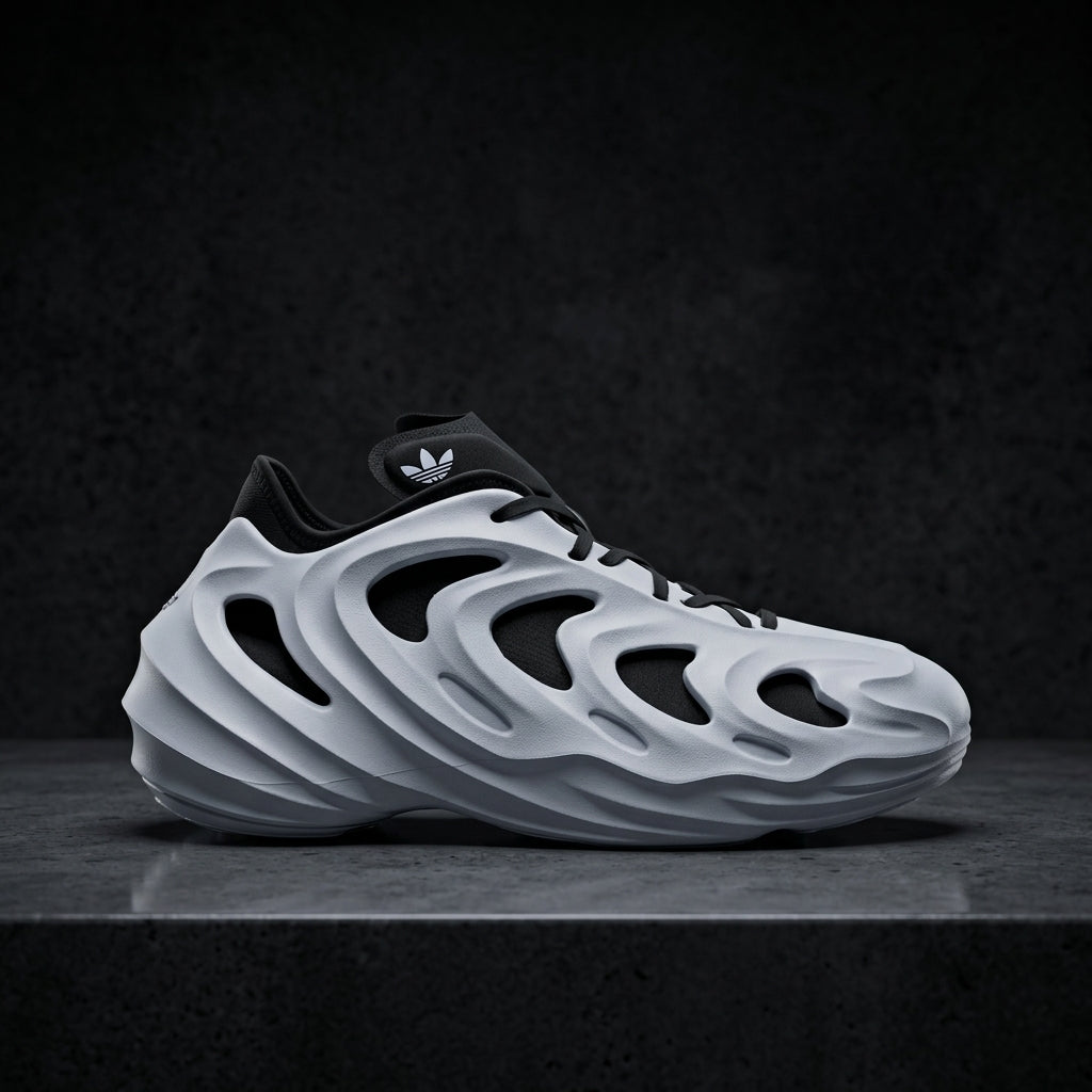 Adidas Originals AdiFOM Q Sneakers – Gray & Black