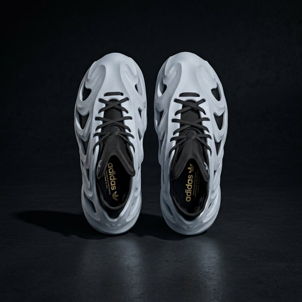 Adidas Originals AdiFOM Q Sneakers – Gray & Black