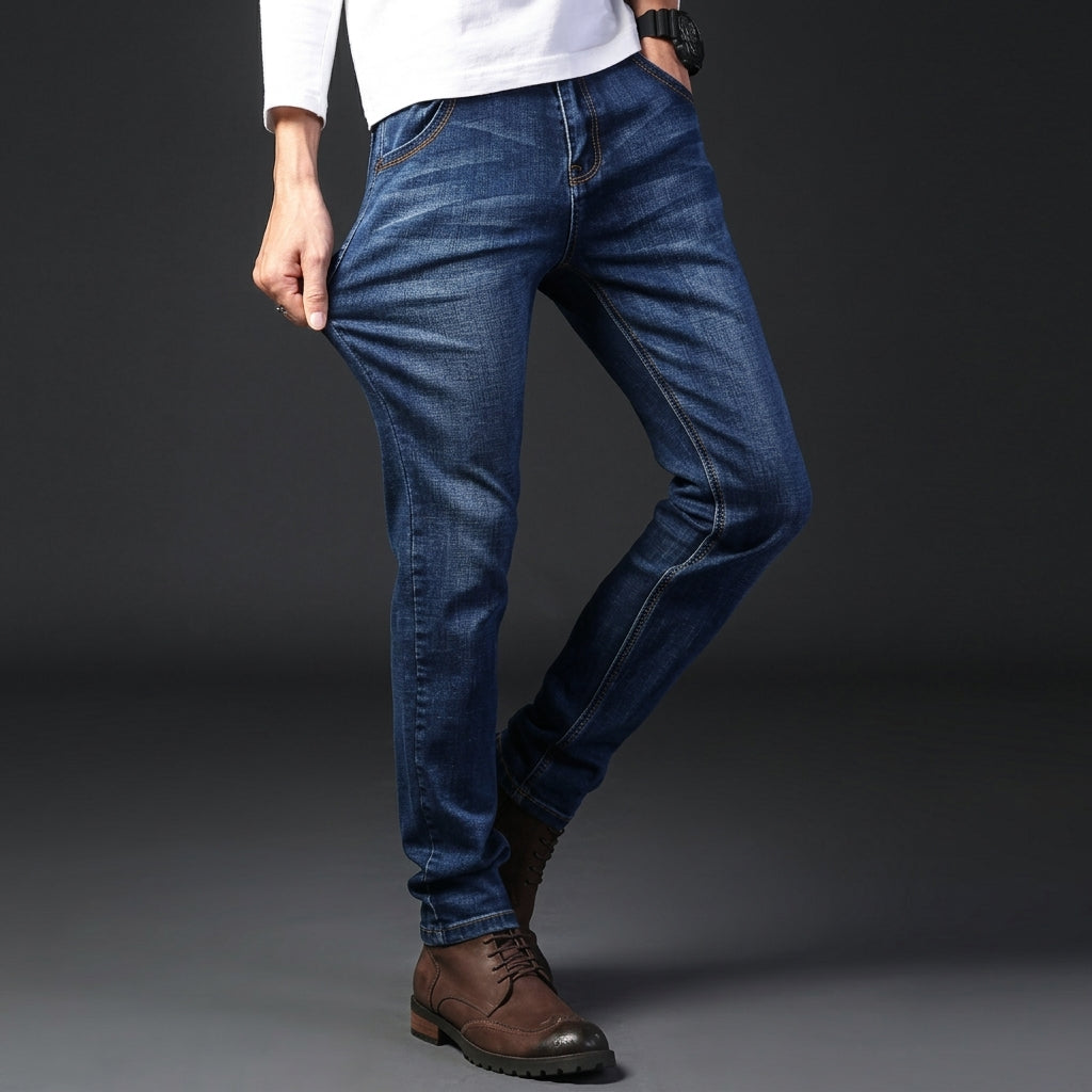Soft-Touch Straight Denim