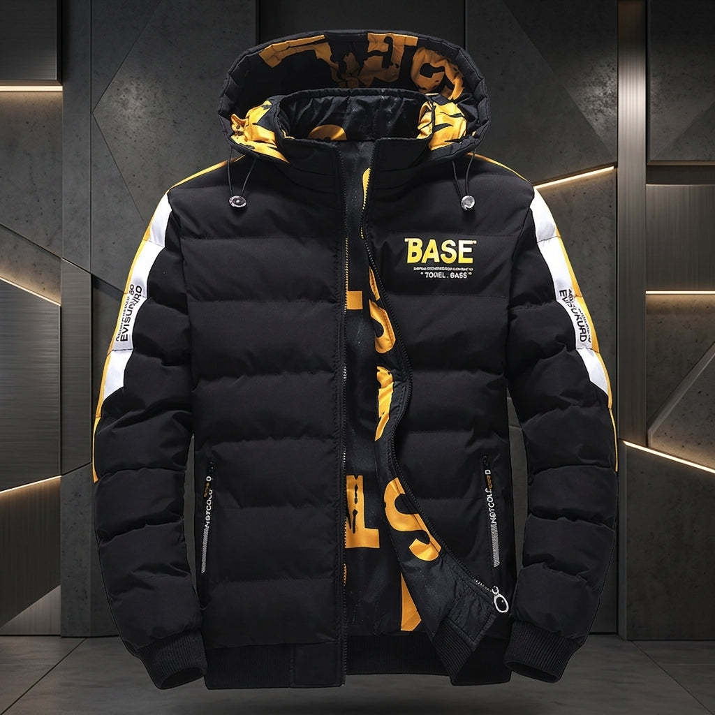 Unisex Winter Parka Jacket Thick Warm Hooded Windbreaker Padded Puffer Coat