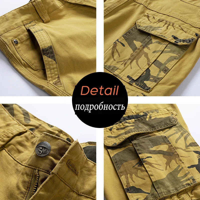 Urban Safari Multi-Pocket Shorts