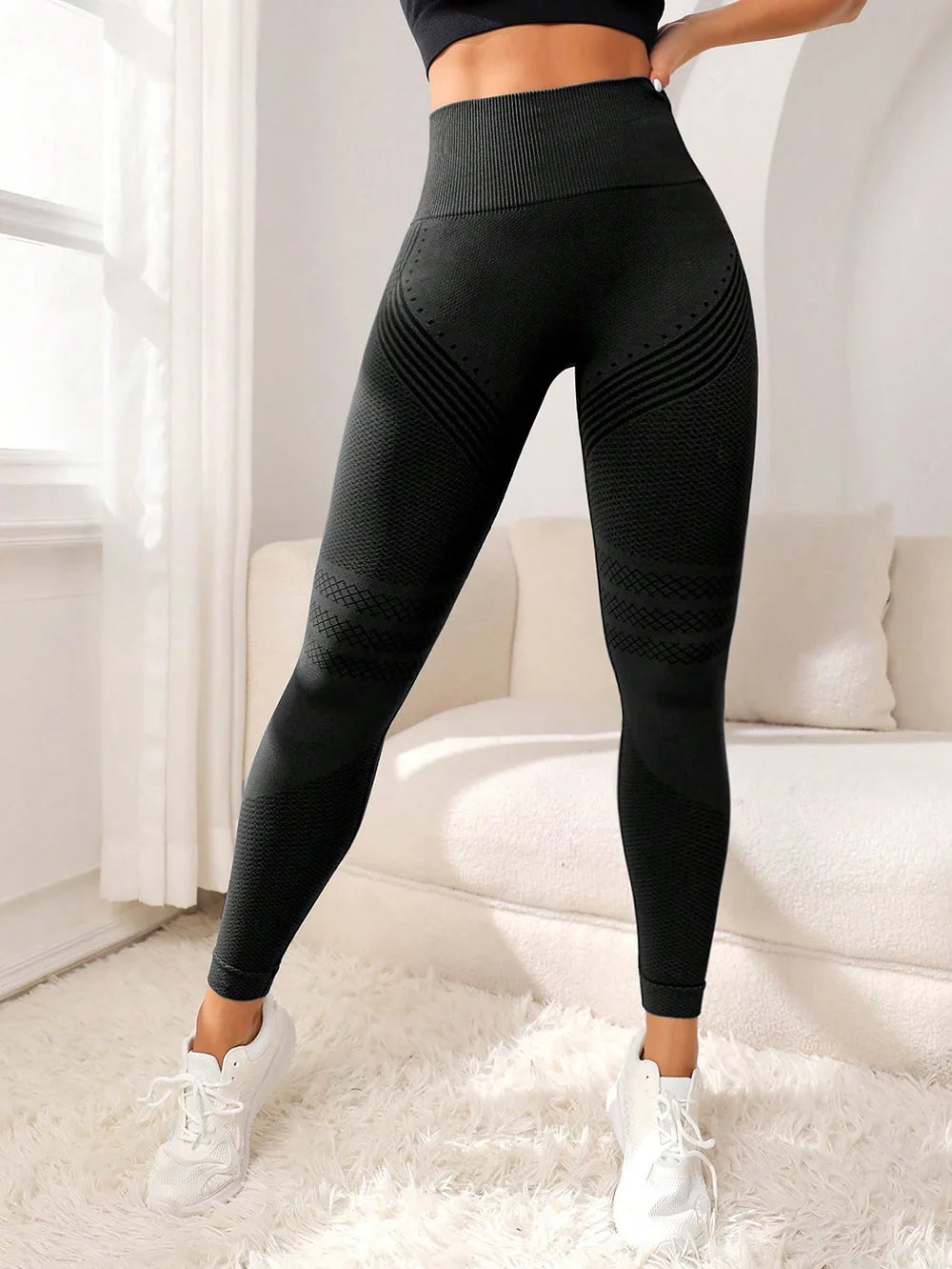 High-Waisted Shaping Push-Up Leggings
