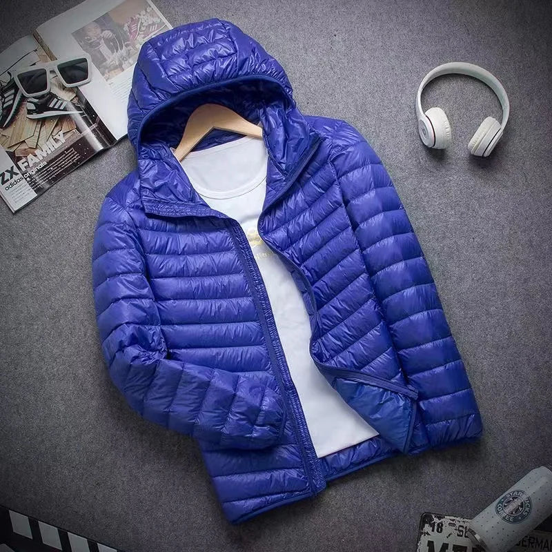 Ultra-Lightweight Packable Hooded Down Parka
