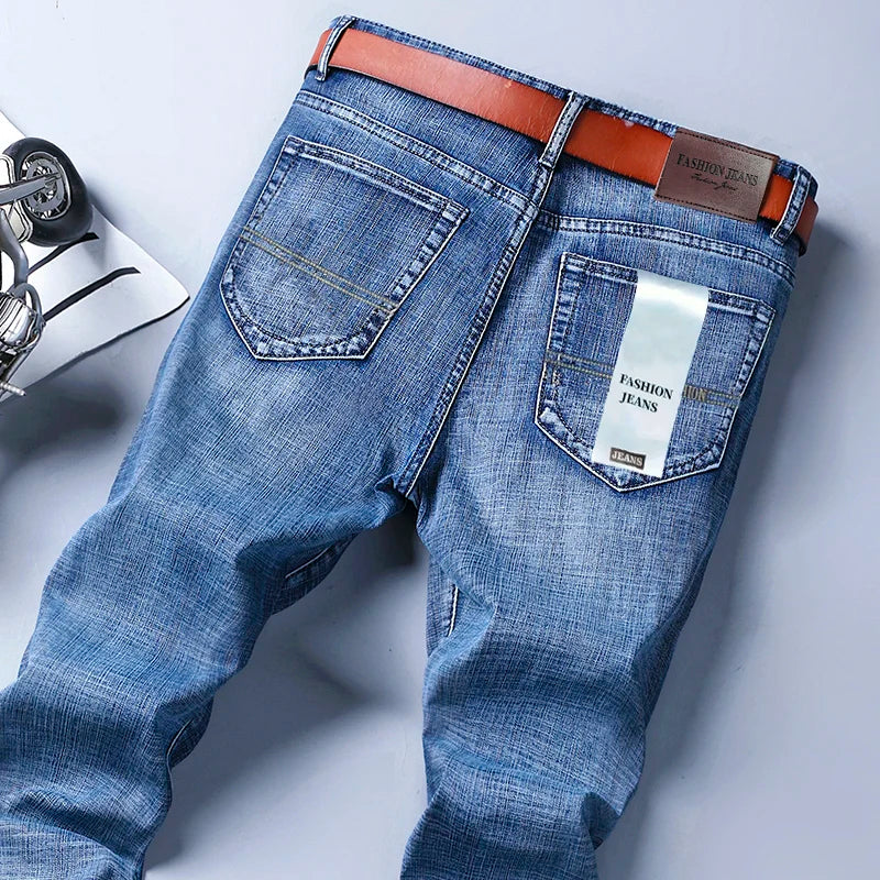 Men's Business Casual Stretch Jeans