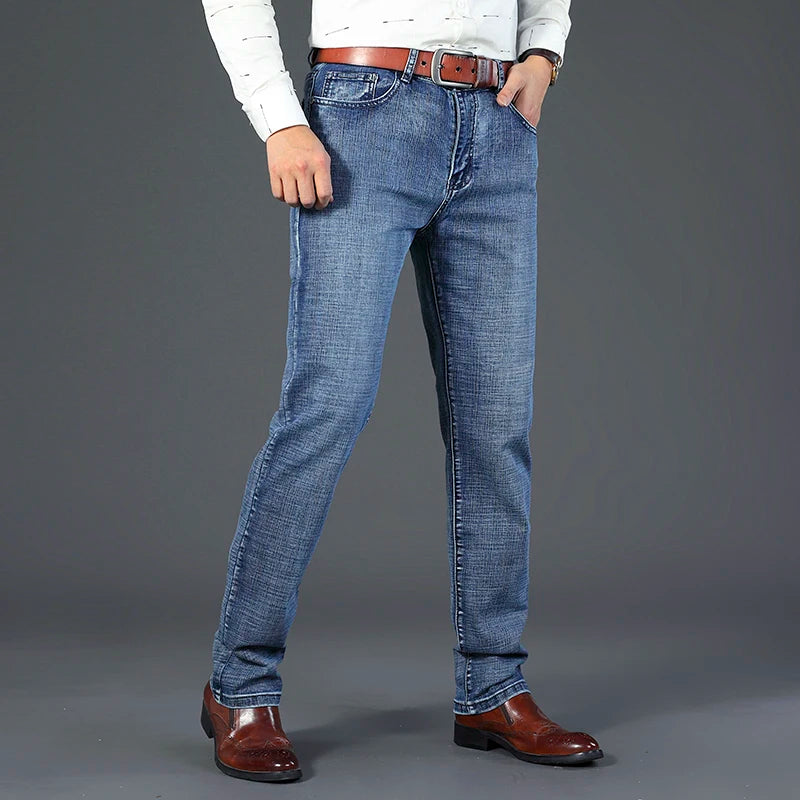 Men's Business Casual Stretch Jeans