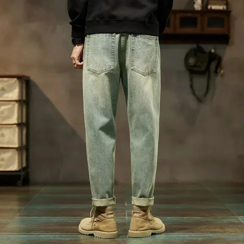 Loose Harem Cut Denim Jeans