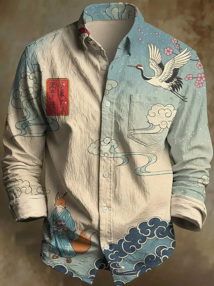 Men's Short-Sleeve Hawaiian Shirt