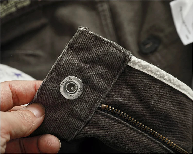 3D Tailored Fit Cotton Cargo Pants