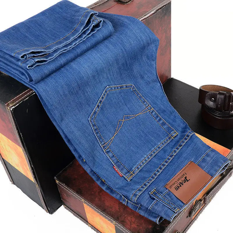 Soft-Touch Straight Denim