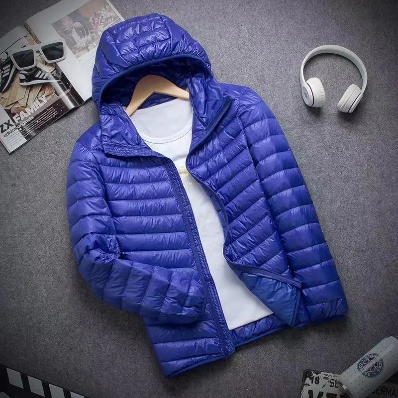 Ultra-Lightweight Packable Hooded Down Parka