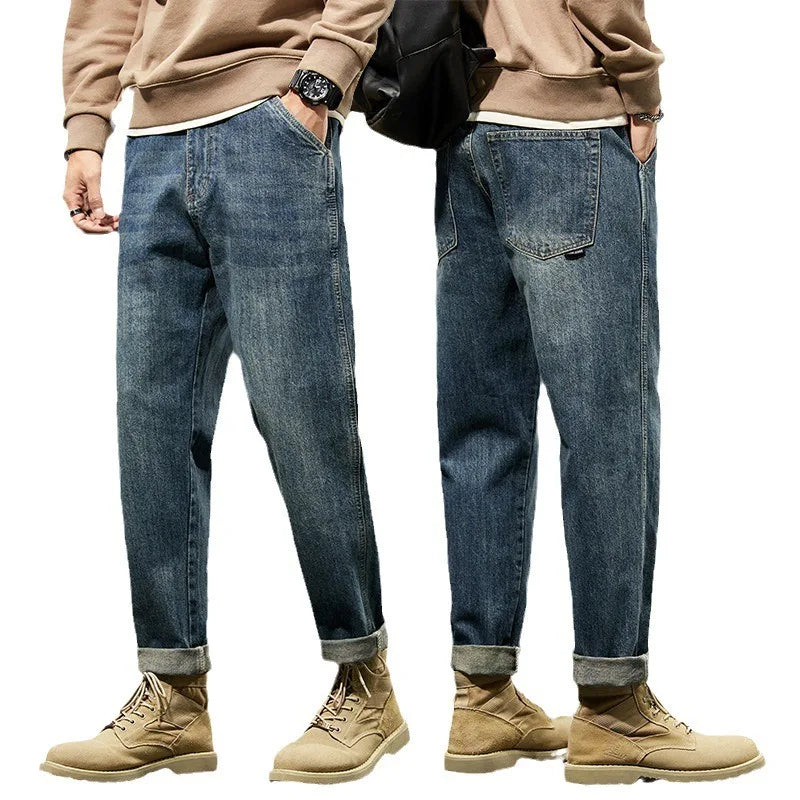 Loose Harem Cut Denim Jeans