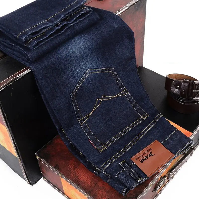 Soft-Touch Straight Denim