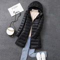 Women's Long Lightweight Down Coat
