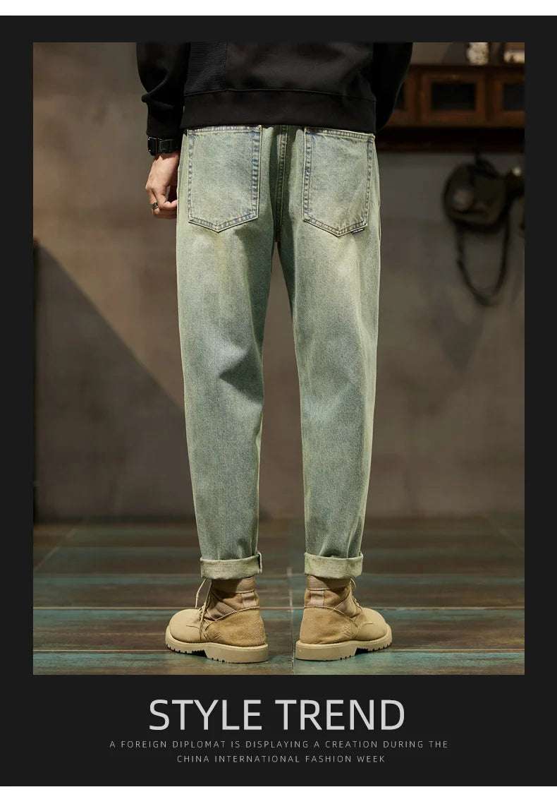 Loose Harem Cut Denim Jeans