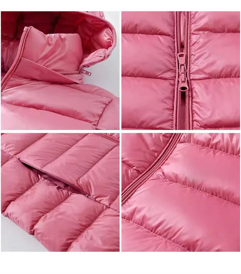 Women's Long Lightweight Down Coat
