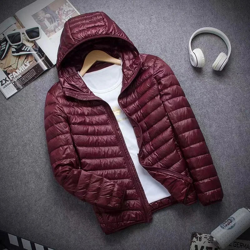 Ultra-Lightweight Packable Hooded Down Parka