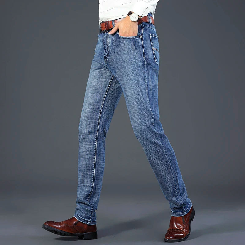Men's Business Casual Stretch Jeans