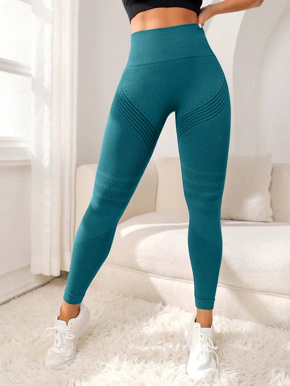 High-Waisted Shaping Push-Up Leggings