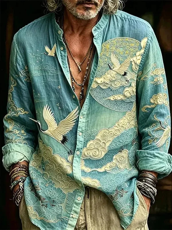 Chemise Hawaïenne à Manches Courtes pour Homme