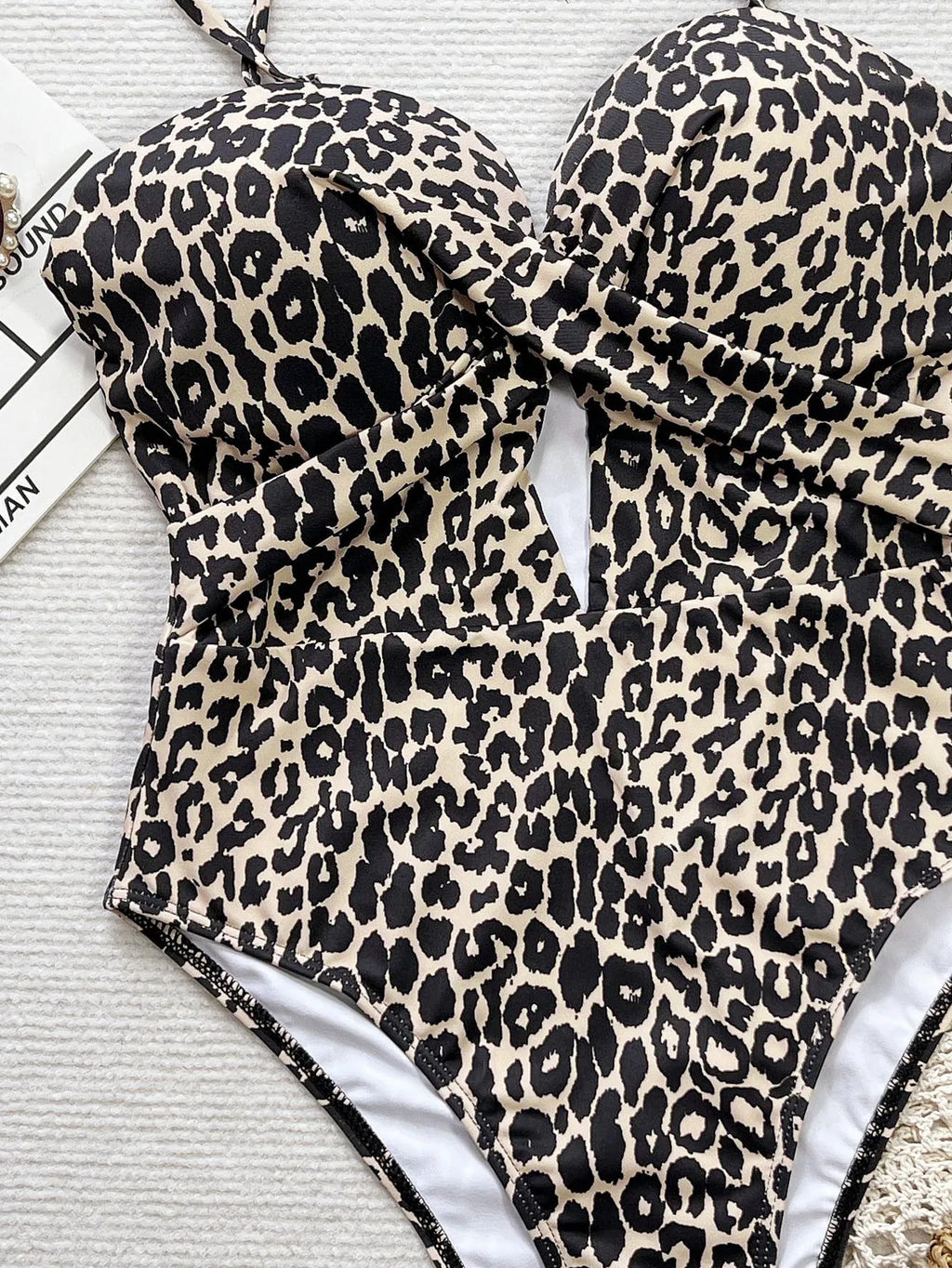 Amalfi Keyhole Ribbed Monokini