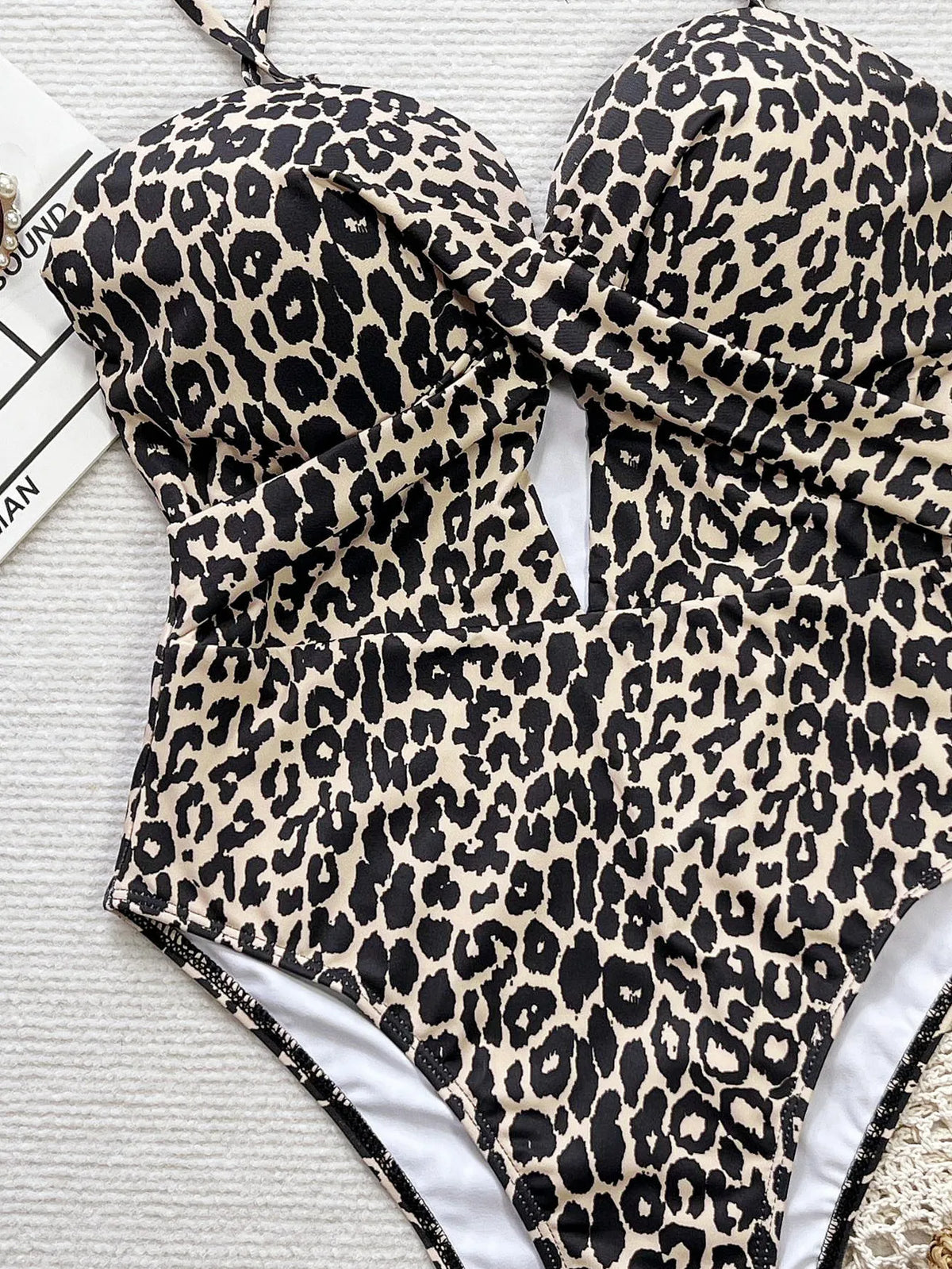 Amalfi Keyhole Ribbed Monokini