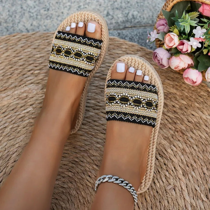 Ciabattine boho chic da donna