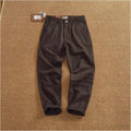 3D Sculpted Cotton Twill Jeans